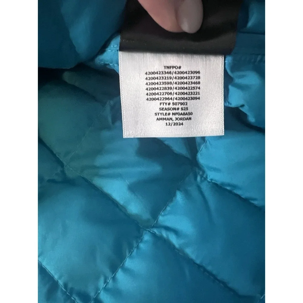The North Face Thermoball Insulated Jacket Alkaline Blue Men XL NWT $230 (038)